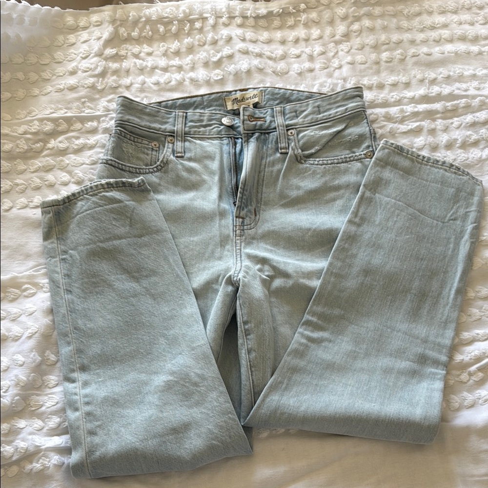 Madewell Petite Curvy Perfect Vintage Jean in Fitzgerald Wash. 25P